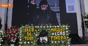Funeral de Miguel "Negro" Piñera