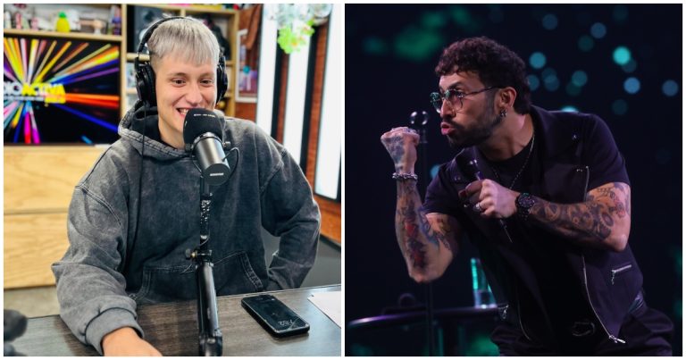 Kidd Voodoo debutó como locutor radial y le envió llamativo mensaje en vivo a Edo Caroe