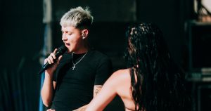 Kidd Voodoo deslumbró junto a su banda Resonancia Etérea en Lollapalooza