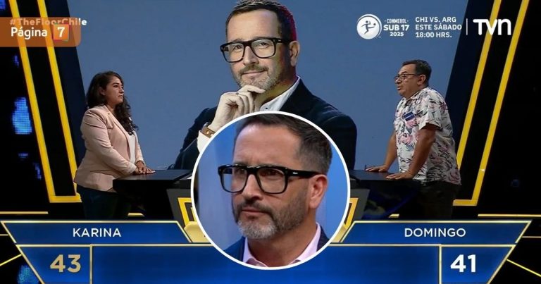 El lapsus en The Floor Chile que 'perjudicó' a Eduardo Fuentes: 