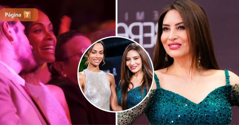 Viralizan a Zoe Saldaña cantando tema de Myriam Hernández tras encuentro en Premios Soberanos