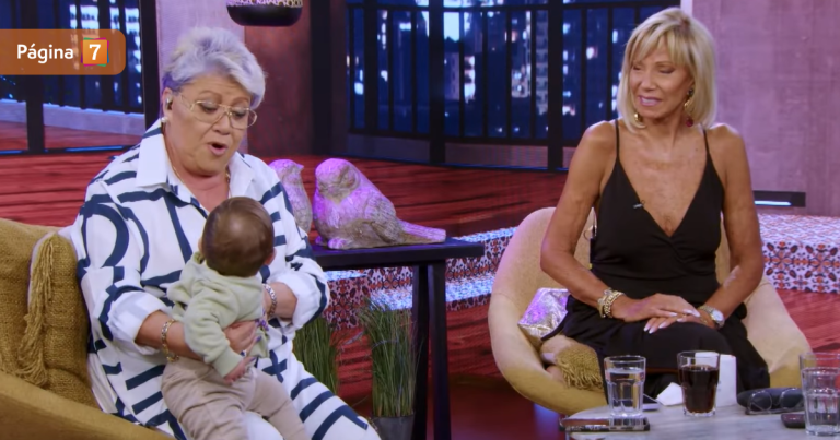 Patricia Maldonado recibió la visita de su nieto en 'Tal Cual': bebé compartió con Raquel y Viñuela
