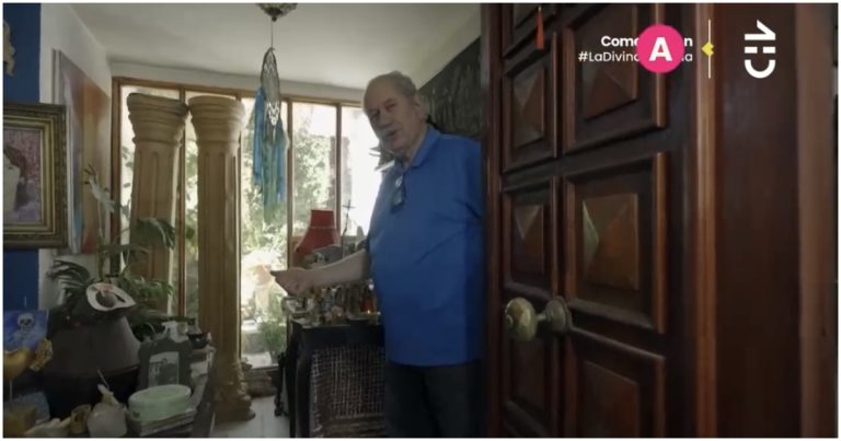 Pedro Engel mostró su casa en ‘La Divina Comida’: reveló secretos de su vida mística