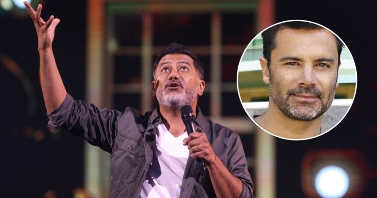 El especial homenaje de Pedro Ruminot a Felipe Camiroaga durante su rutina en Viña