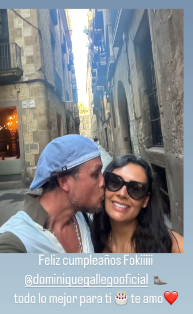 Rodrigo Wainraihgt y su especial saludo a Dominique Gallego