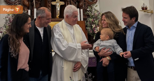 Soledad Onetto compartió emotivos registros del bautizo de su hijo: "Un día inolvidable"