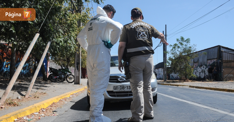 Sujeto atacó a tiros a tres personas en situación de calle en Barrio Yungay: están en riesgo vital