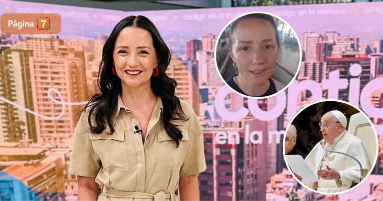 La razón de la ausencia de Andrea Aristegui del matinal de CHV: tiene que ver con el papa Francisco