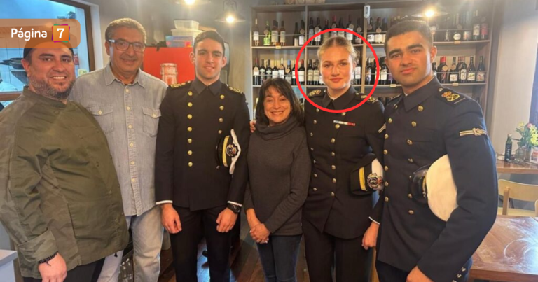 Princesa Leonor sorprendió con visita a restaurante en Viña del Mar: se tomó foto con dueños