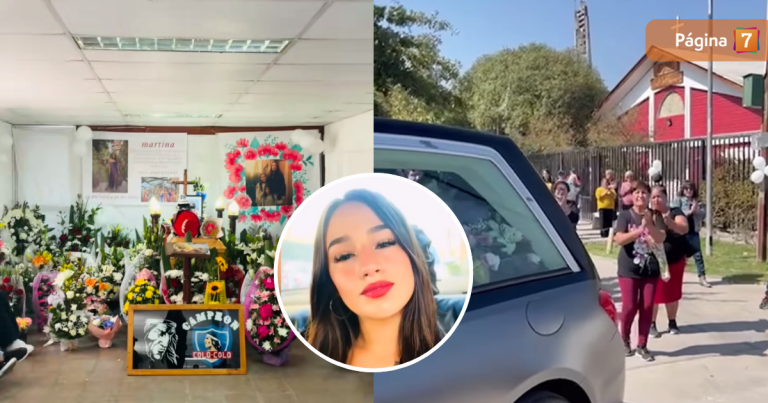 Realizan funeral de Martina Pérez, hincha de 18 años que murió en incidentes en partido de Colo-Colo