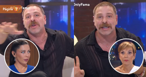 Todos tiritan cuando yo hablo Neme se lanzó sin filtro contra ejecutivos televisivos en Only Fama