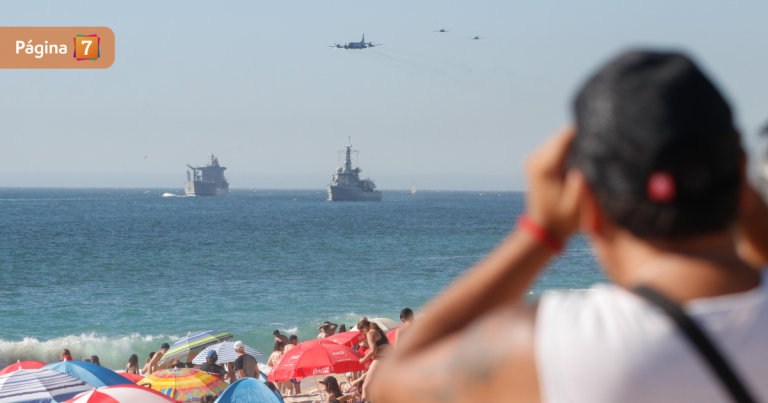 Dos funcionarios de la Armada caen desde helicóptero en Concón: estaban realizando entrenamientos