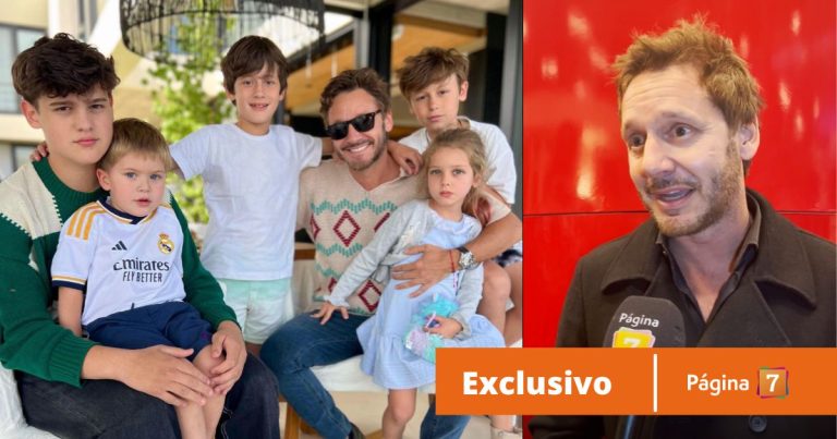 El presente familiar de Benjamín Vicuña: habló de su rol de padre en medio de extenuante trabajo