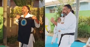 claudio baez profesor de karate baleado