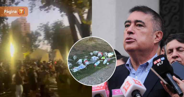 Alcalde Desbordes anuncia cierre de Parque Almagro tras fiesta de estudiantes: 