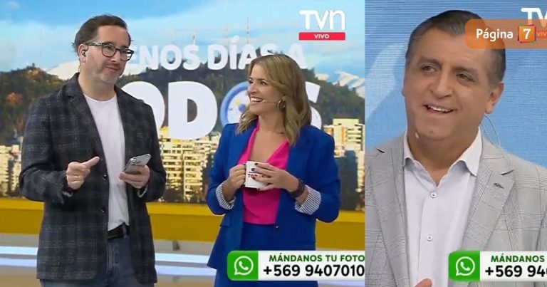 Eduardo Fuentes bromeó a Iván Torres tras cumplir 30 años en TVN: 