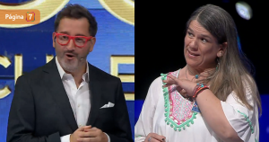 Eduardo Fuentes fue sorprendido en The Floor: tarotista le regaló beneficiosa predicción laboral