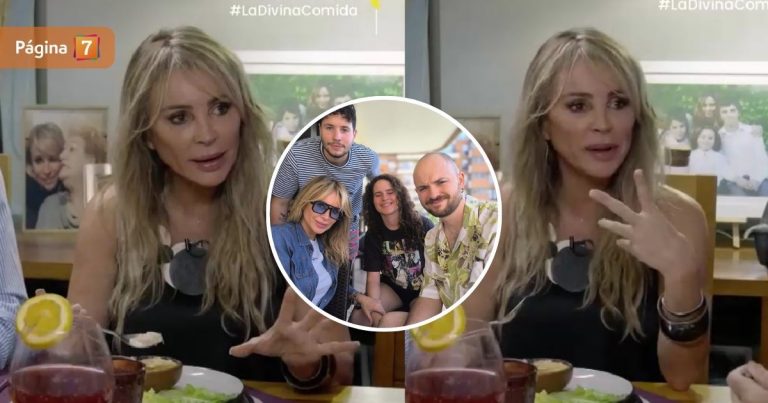 Eva Gómez contó en 'La Divina Comida' a qué se dedican sus hijos y cómo es la relación con ellos