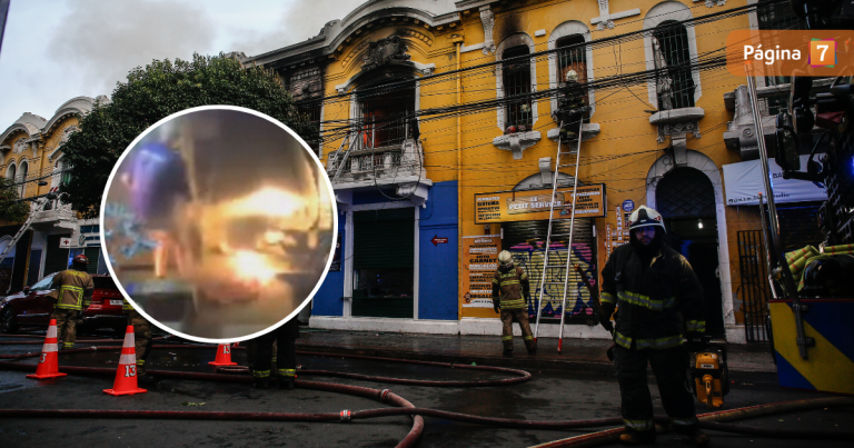 Revelan video clave en caso de mujer que habría matado a su padre tras provocar incendio en Recoleta