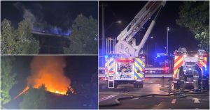 Incendio afecta Radio El Conquistador