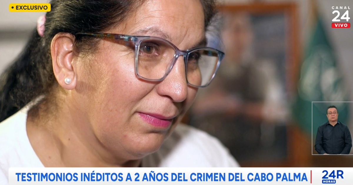 Madre de suboficial Daniel Palma