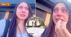 joven fue arrastrada por micro en vitacura