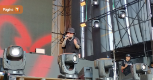 Con homenaje a Galee Galee, problemas de voz e invitados: el show de Pablo Chill-E en PartyCeo