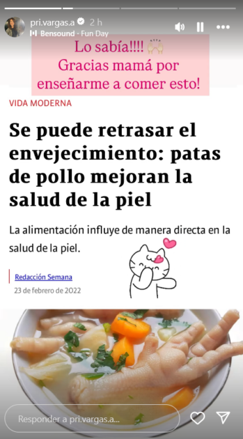 Priscilla Vargas compartió la tierna sorpresa que le tenía su madre en casa: "Soñado"