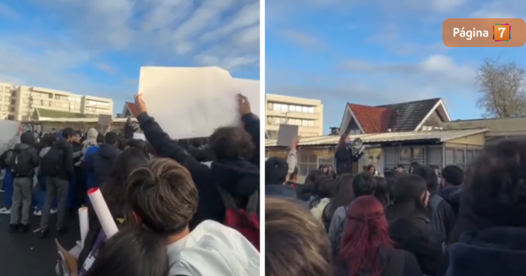 Protesta en colegio de San Pedro por alumno que creó imágenes eróticas de sus compañeras usando IA