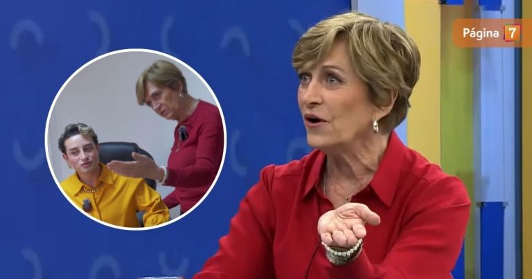 ¿Le molesta? Evelyn Matthei reaccionó a su imitador tras inesperado encuentro