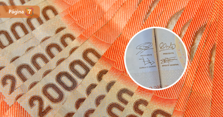 Aclaran dudas sobre billete de $20 mil que dice 