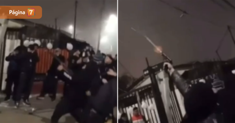 VIDEO | Velorio de motochorro baleado interrumpe tranquilidad de vecinos en Pudahuel: hubo disparos