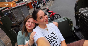 Kel Calderón recorre Vietnam junto a la madre Claudio Iturra: "Él estará con nosotros en cada paso"