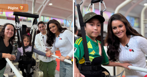 La emotiva visita de Emilia Dides a Instituto Teletón que la llevó a las lágrimas