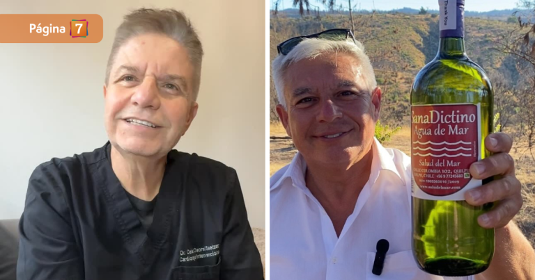 Doctor Carlos Caorsi alertó sobre los peligros de tomar agua de mar para curar enfermedades