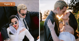 Demi Lovato se casó con el cantante Jordan Lutes: usó un exótico y codiciado vestido