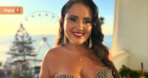 Pame Leiva se robó las miradas con bikini en Brasil Me sale esa Diosa salvaje que llevo dentro