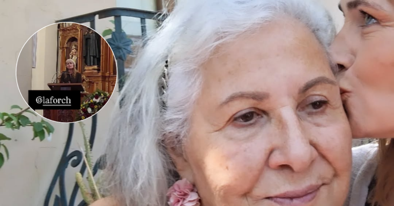 Amaya Forch dio sentida despedida a Teresita Reyes: interpretó canción en la iglesia
