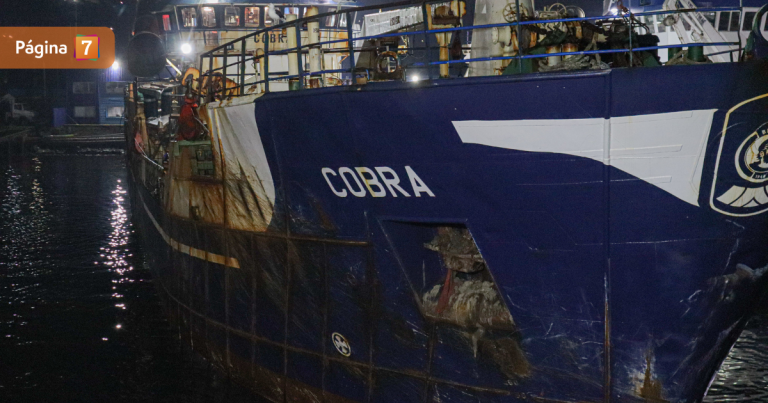 Abogado reportó hallazgo de muestras en buque 'Cobra' que podrían corresponder a restos humanos