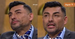 Andrés Caniulef se quebró tras recordar el día en que fue diagnisticado con VIH