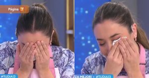 camila chef se emociona en tu día