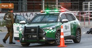 carabineros abatieron a un sujeto