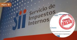 Correo falso SII
