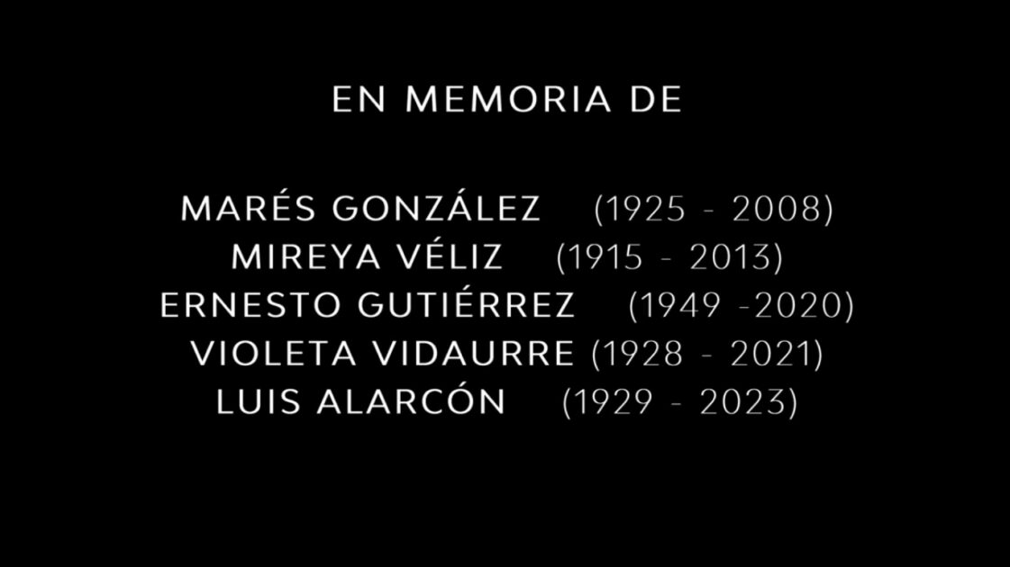 En memoria de actores fallecidos de Romané