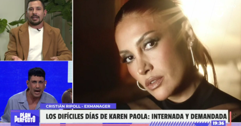 Panelista de Plan Perfecto confrontó con todo a ex mánager de Karen Paola: 