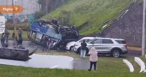 Revelan las identidades de los fallecidos en dramático accidente de bus en Chiguayante