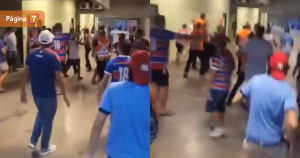 Hinchas de Colo-Colo son sacados a golpes por fanáticos de Fortaleza: se infiltraron en estadio