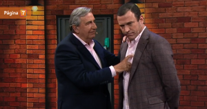 "Está congelado": la broma de Kike Morandé a Julián Elfenbein que sacó risas en 'Detrás del Muro'