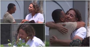 Matías Vega emocionado con Andrés Caniulef en Palabra de Honor