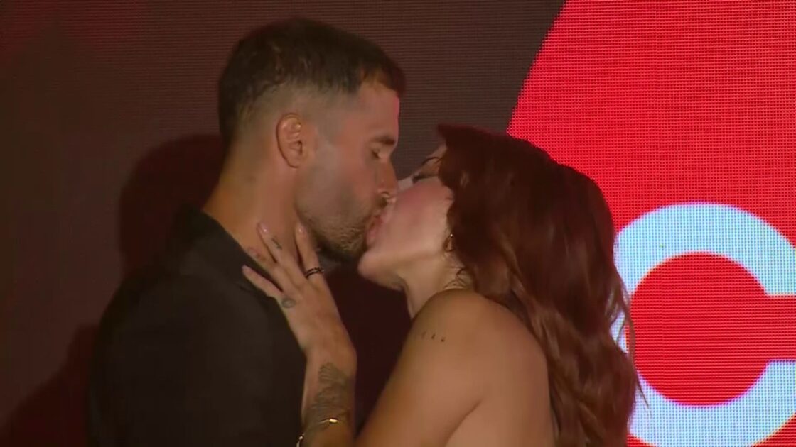 Fabio y Fernanda se besan en Palabra de Honor